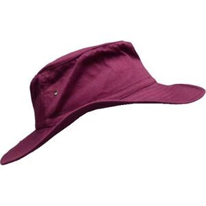 Kookaburra Wide Brim Cricket Bucket Hat / Maroon